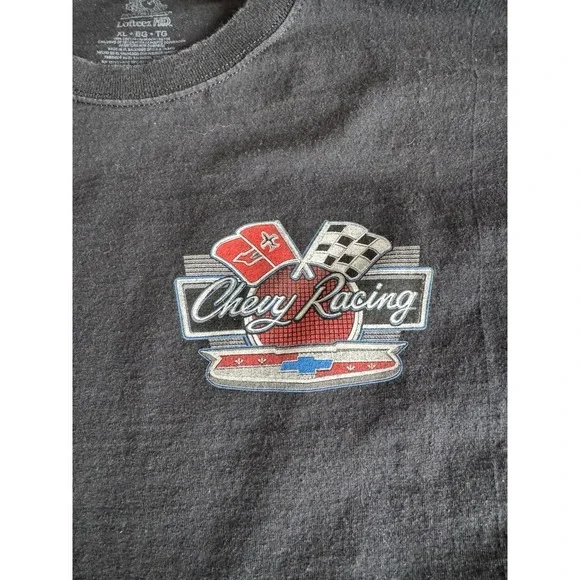 Chevy Racing NHRA T Shirt XL Black - Picture 2 of 10